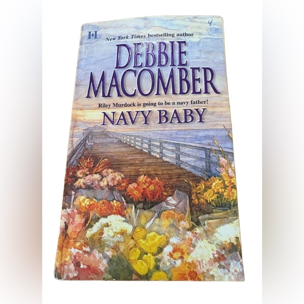 Navy Baby by Debbie Macomber like new!